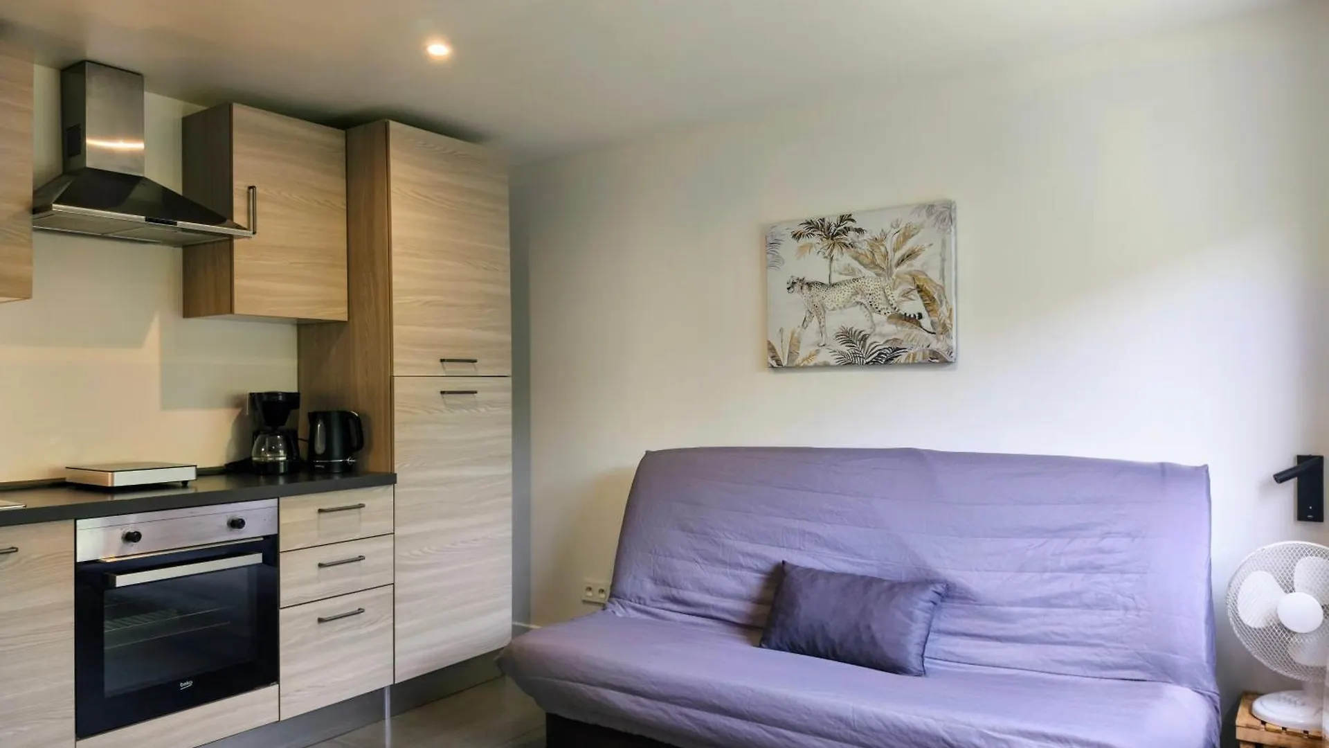 Villa Studio Occitanie 20 m2 tout équipé avec jardin Muret